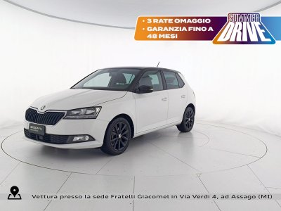 Auto Skoda Fabia 1.0 mpi twin color nero 60cv my19 usata in vendita presso concessionaria Fratelli Giacomel a 9.400 &euro; - foto numero 1