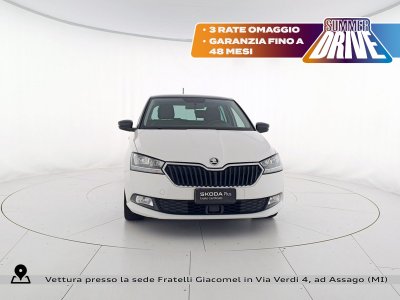 Auto Skoda Fabia 1.0 mpi twin color nero 60cv my19 usata in vendita presso concessionaria Fratelli Giacomel a 9.400 &euro; - foto numero 2